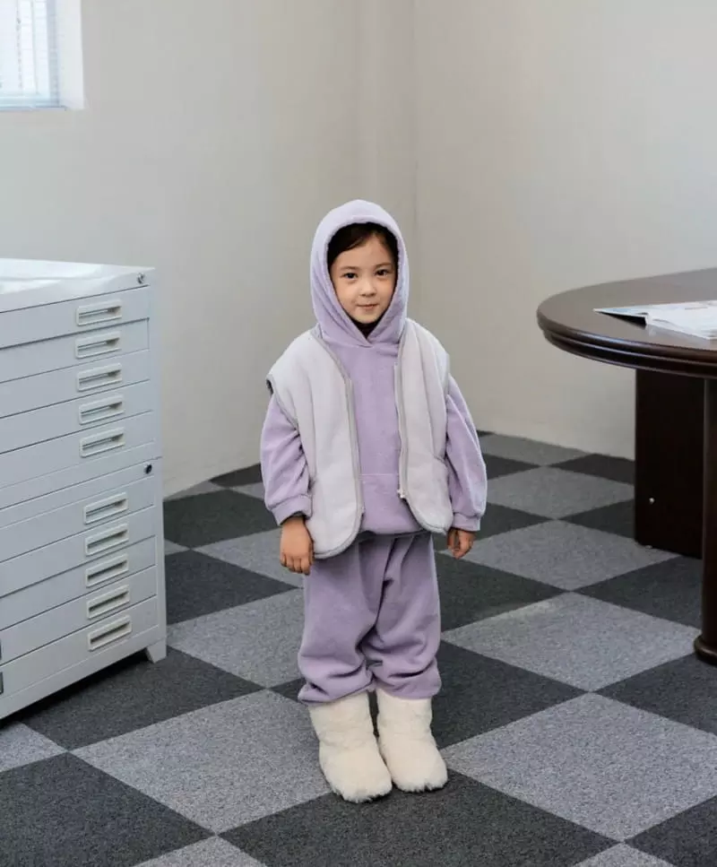 Little Colli - Korean Children Fashion - #minifashionista - Blanket Vest - 5