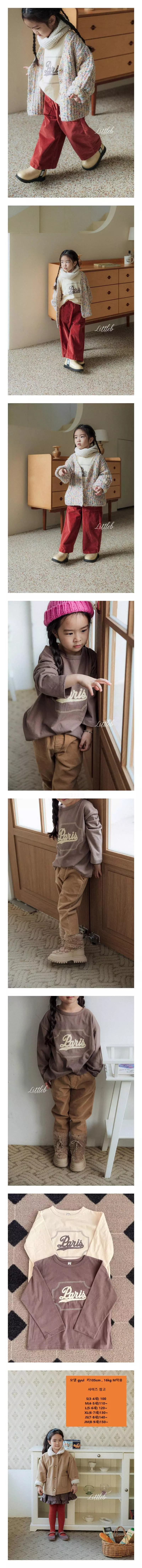 Littleb - Korean Children Fashion - #minifashionista - Parie Peach Tee