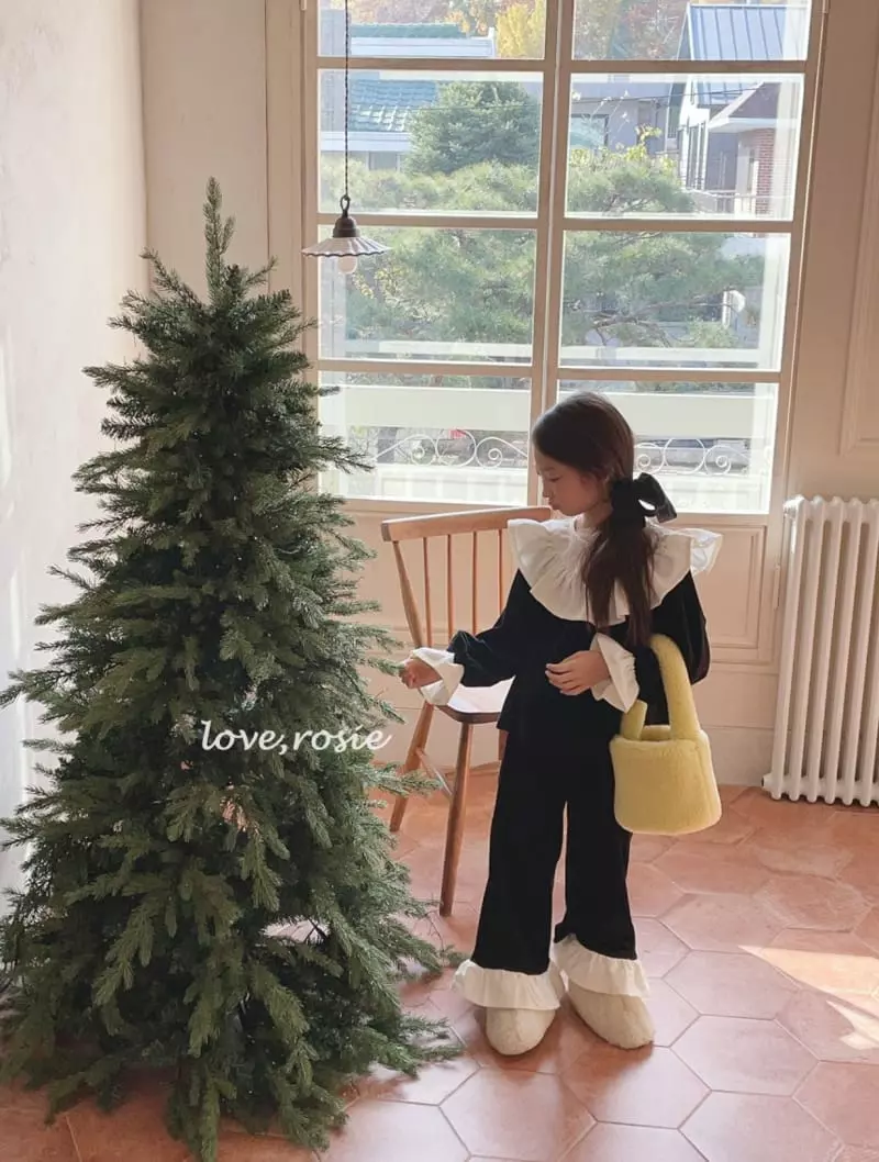 Love Rosie - Korean Children Fashion - #childofig - Shopioa Frill collar Set - 2