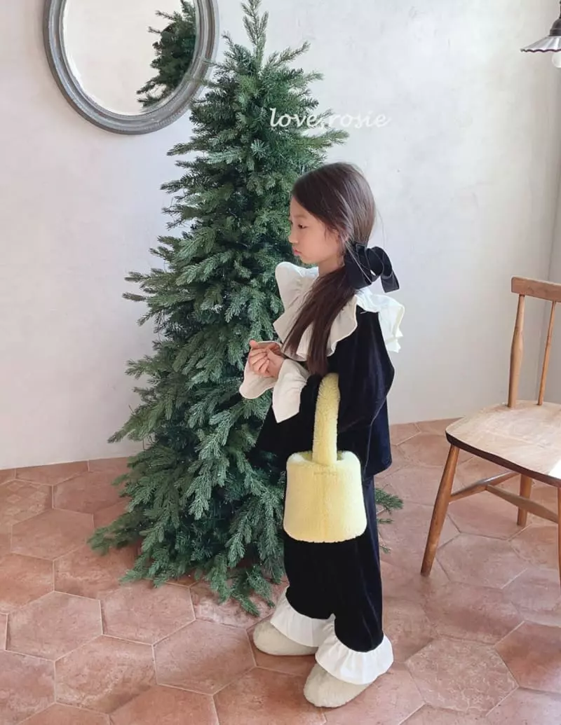 Love Rosie - Korean Children Fashion - #childrensboutique - Shopioa Frill collar Set - 4