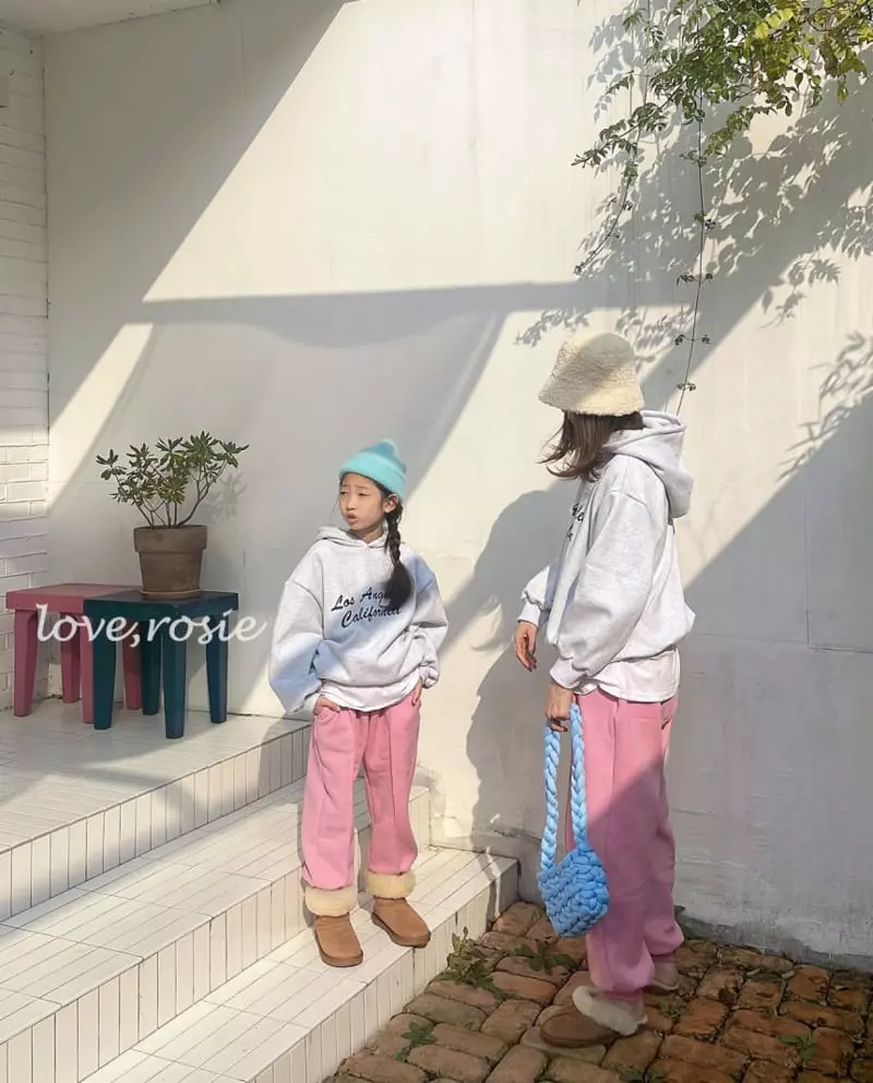 Love Rosie - Korean Children Fashion - #designkidswear - Califorina Sweatshirt with Mom - 4