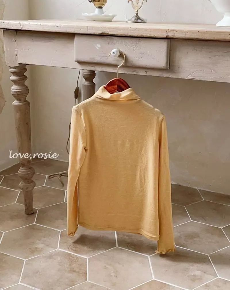 Love Rosie - Korean Children Fashion - #kidsshorts - Lulu Turtleneck Tee with Mom - 2