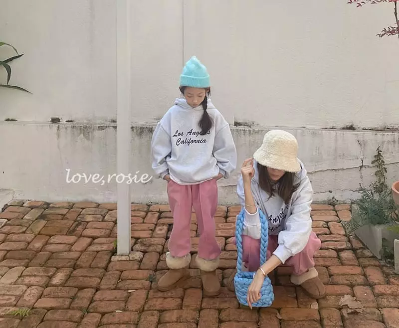 Love Rosie - Korean Children Fashion - #kidsstore - Califorina Sweatshirt with Mom - 7