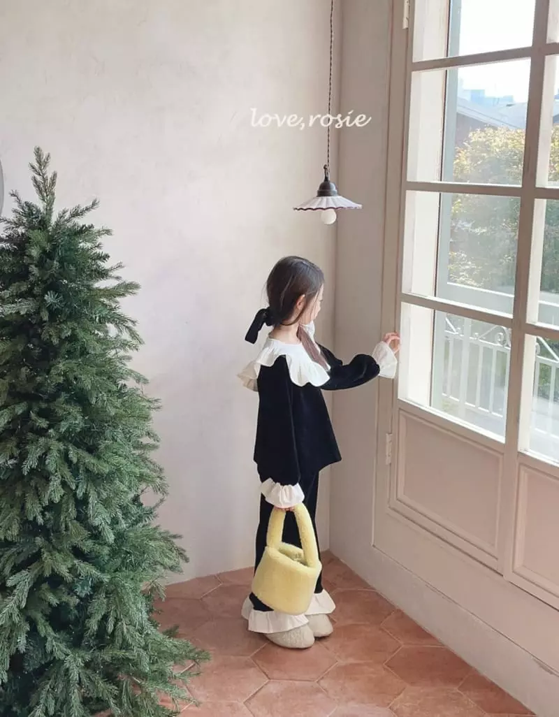 Love Rosie - Korean Children Fashion - #magicofchildhood - Shopioa Frill collar Set - 12