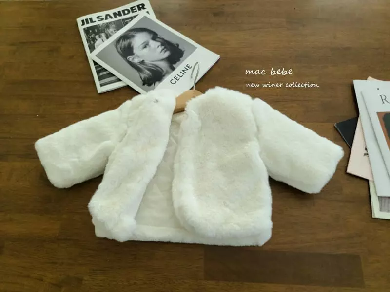 Mac - Korean Baby Fashion - #babyfashion - Mink Jacket