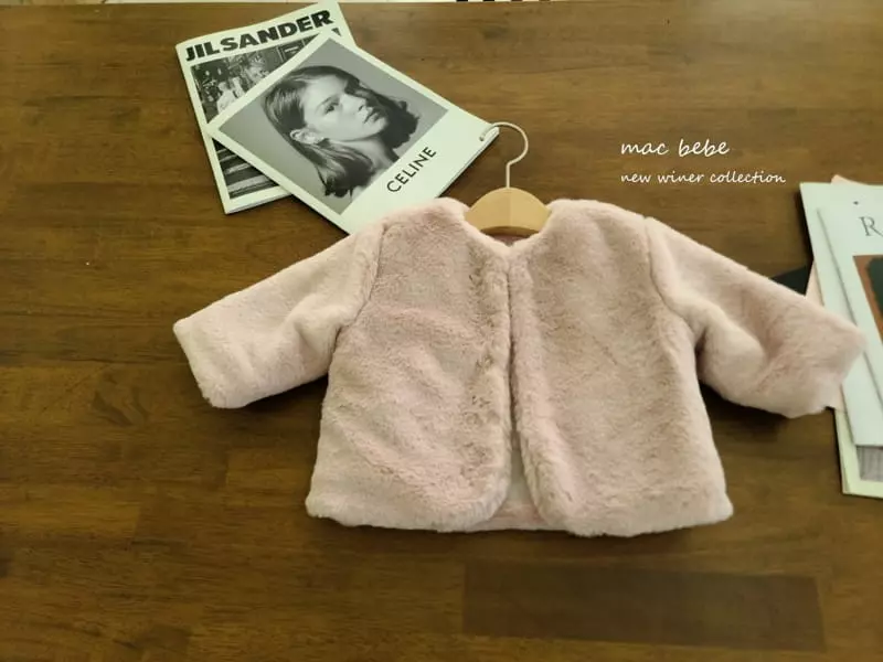 Mac - Korean Baby Fashion - #babygirlfashion - Mink Jacket - 3