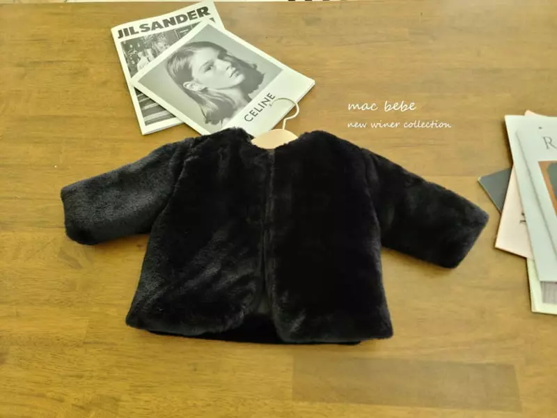 Mac - Korean Baby Fashion - #babygirlfashion - Mink Jacket - 4