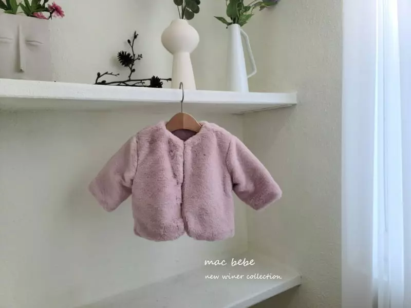 Mac - Korean Baby Fashion - #babyoutfit - Mink Jacket - 8