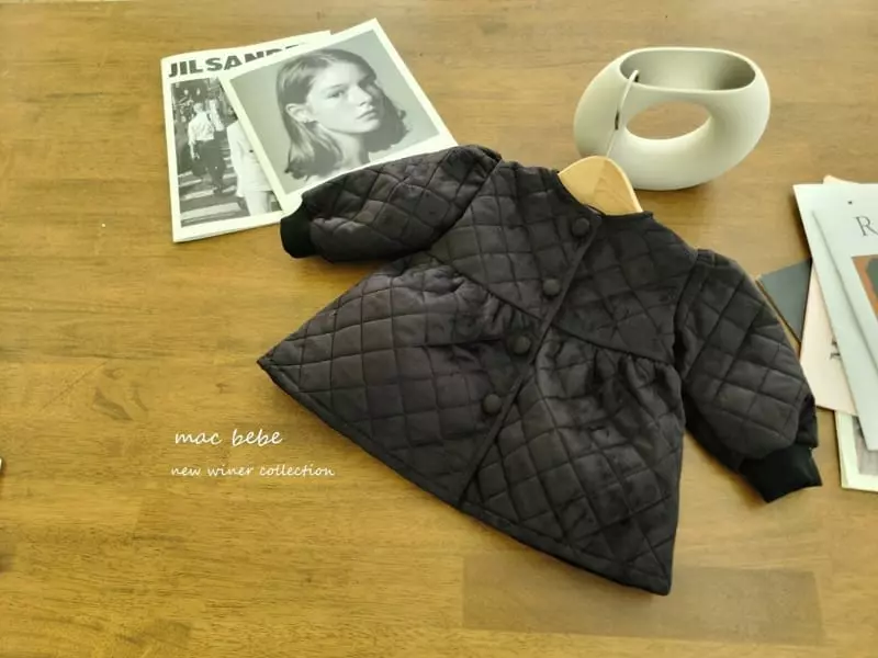 Mac - Korean Baby Fashion - #onlinebabyboutique - Dia Quilting One-piece - 7