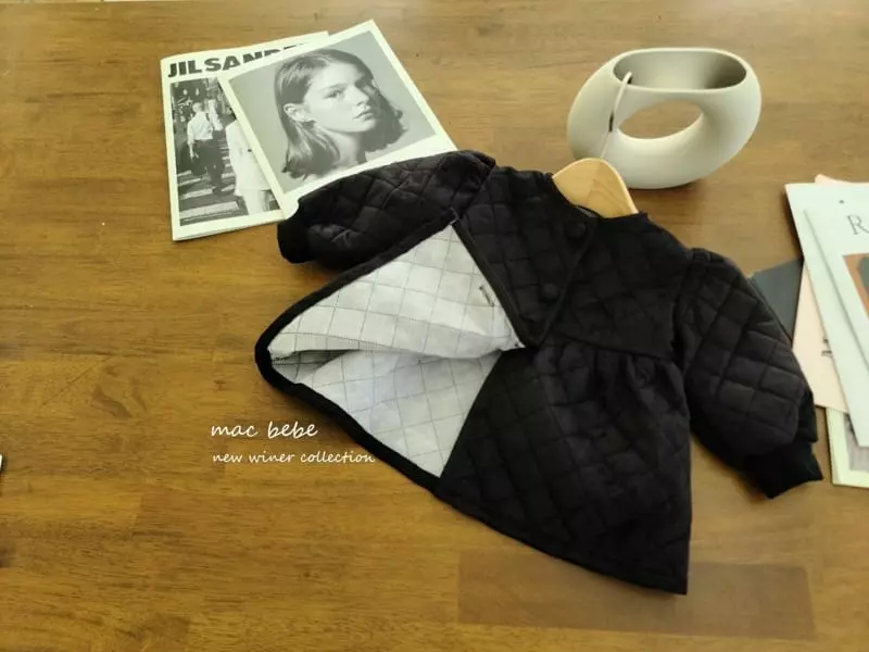 Mac - Korean Baby Fashion - #onlinebabyshop - Dia Quilting One-piece - 8