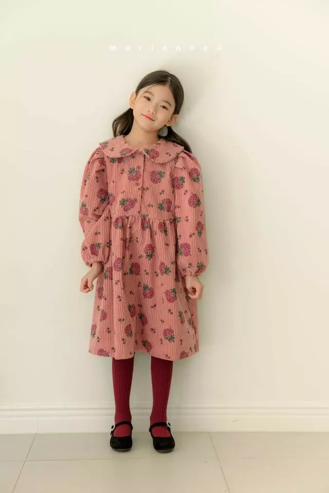 Mariannej - Korean Children Fashion - #Kfashion4kids - Rose One-piece - 2