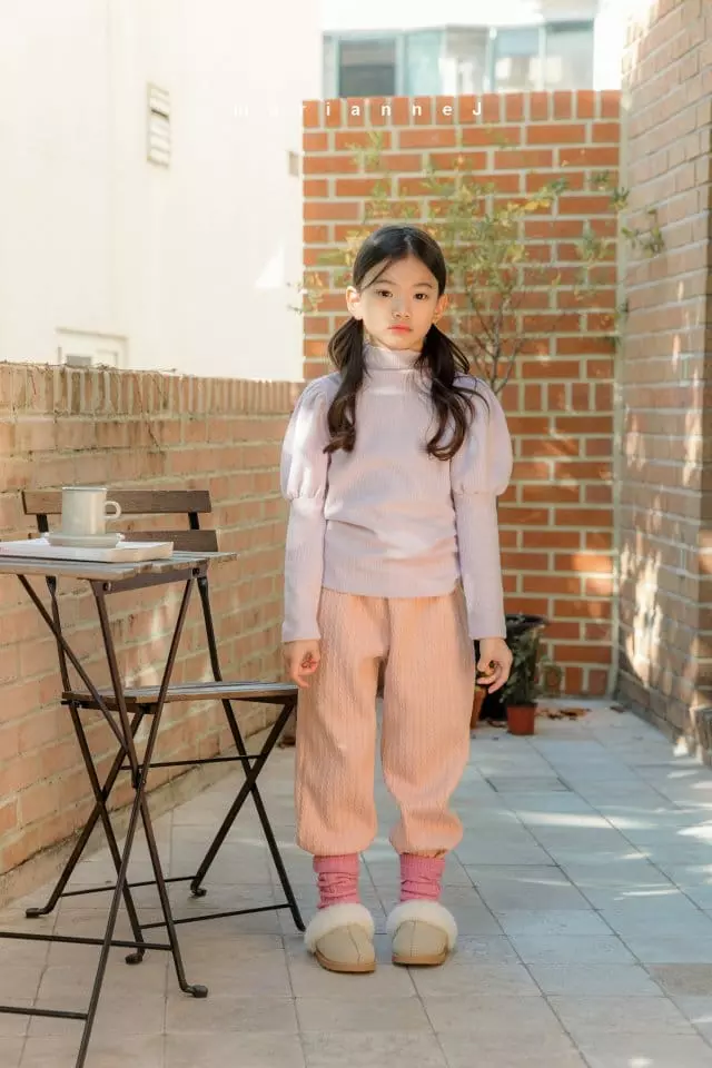 Mariannej - Korean Children Fashion - #Kfashion4kids - Twidt Knit Pants - 8