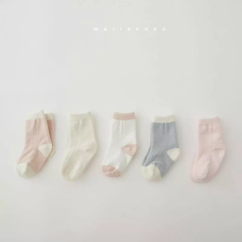 Mariannej - Korean Children Fashion - #childofig - Popo Socks - 5