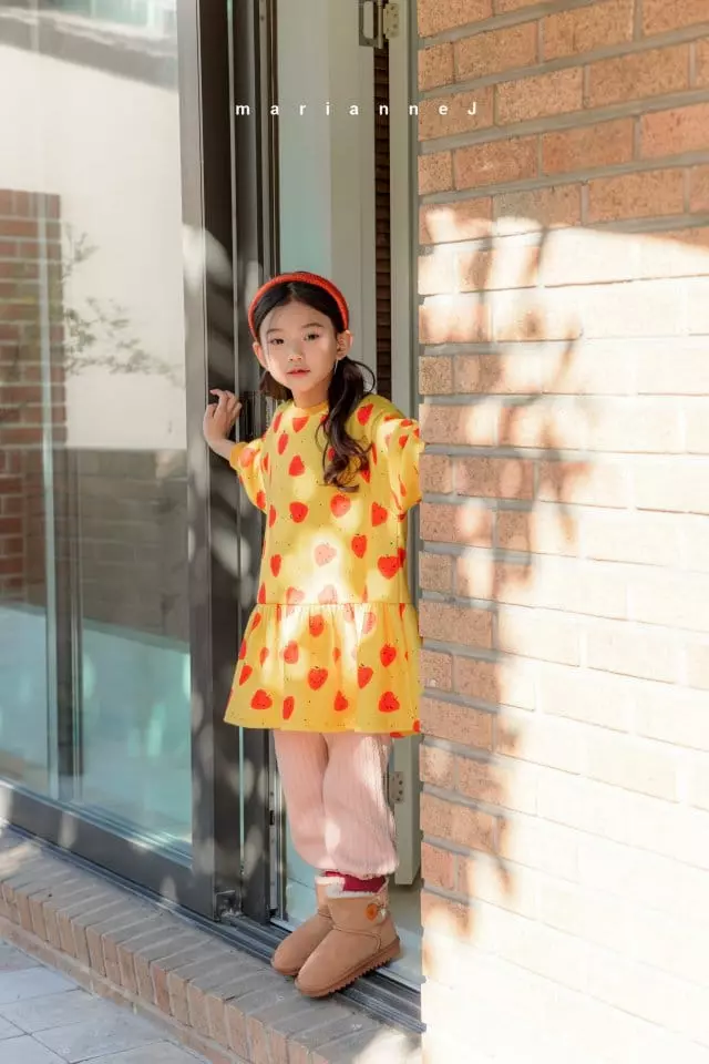 Mariannej - Korean Children Fashion - #childofig - Overfit Strawberry One-piece - 9