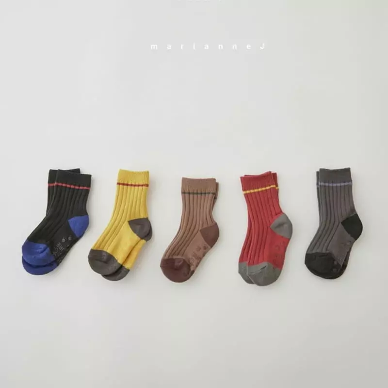 Mariannej - Korean Children Fashion - #childrensboutique - Poitn Socks - 6