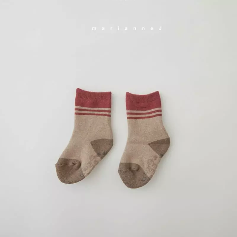 Mariannej - Korean Children Fashion - #childrensboutique - Color Two Socks