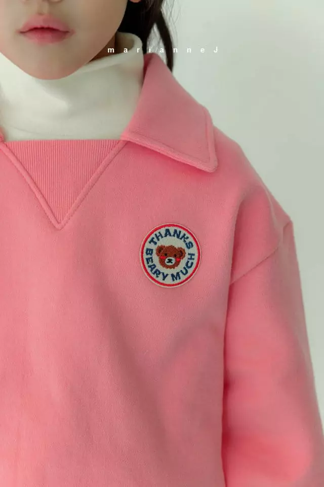 Mariannej - Korean Children Fashion - #childrensboutique - Wapen Color Top Bottom Set - 12