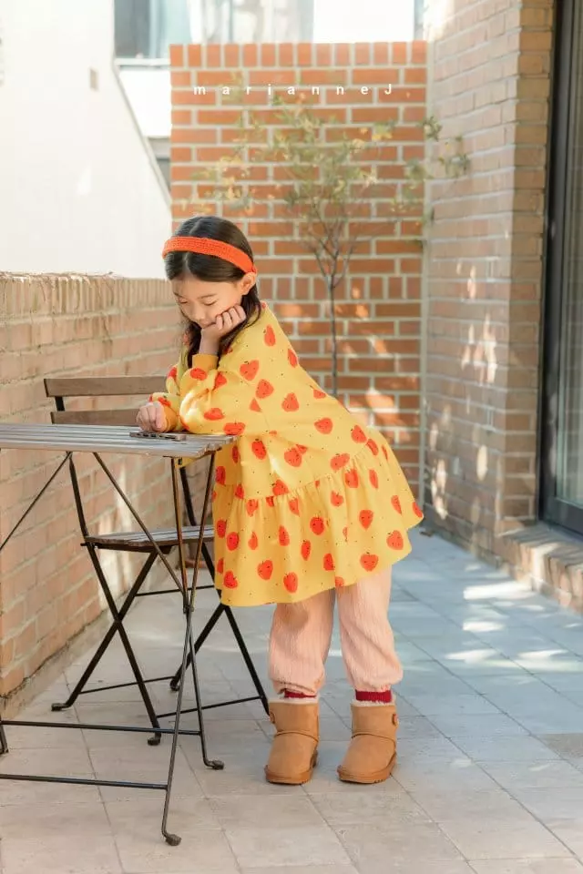 Mariannej - Korean Children Fashion - #childrensboutique - Overfit Strawberry One-piece - 10