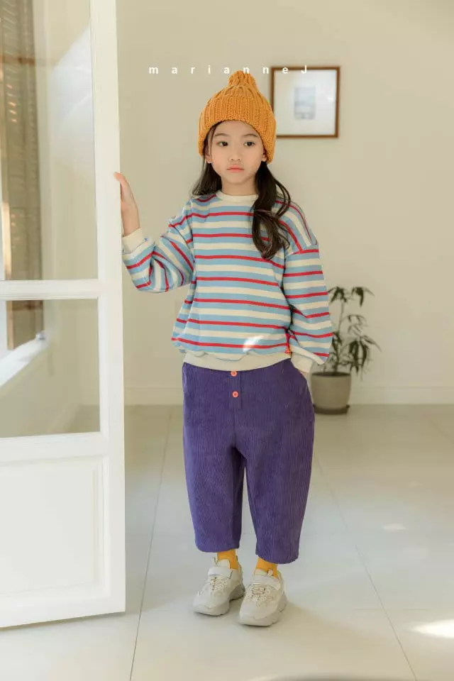 Mariannej - Korean Children Fashion - #childofig - Button Rib Pants - 4
