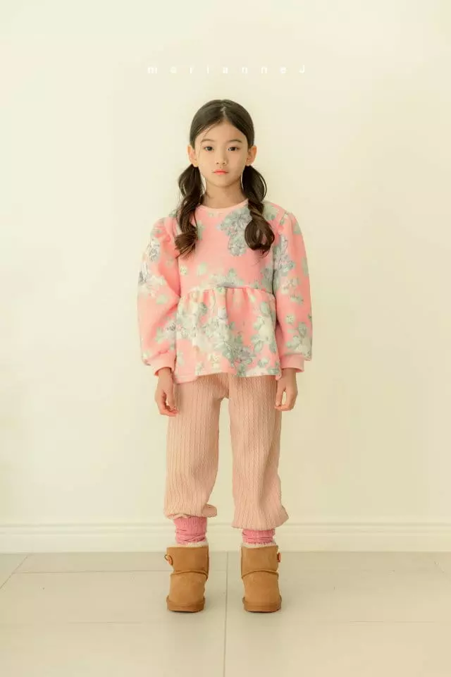 Mariannej - Korean Children Fashion - #childrensboutique - Twidt Knit Pants