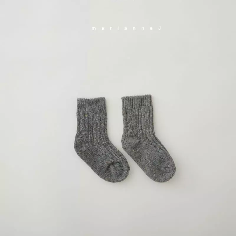 Mariannej - Korean Children Fashion - #fashionkids - Dark Socks