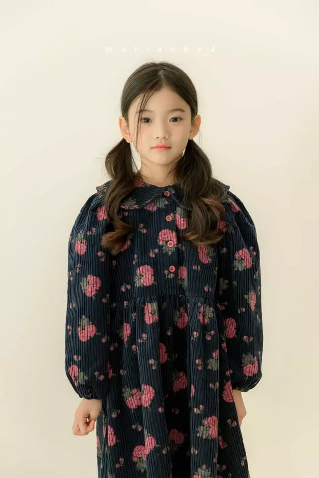Mariannej - Korean Children Fashion - #fashionkids - Rose One-piece - 12