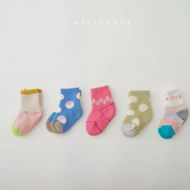 Mariannej - Korean Children Fashion - #kidsshorts - Week Socks - 6