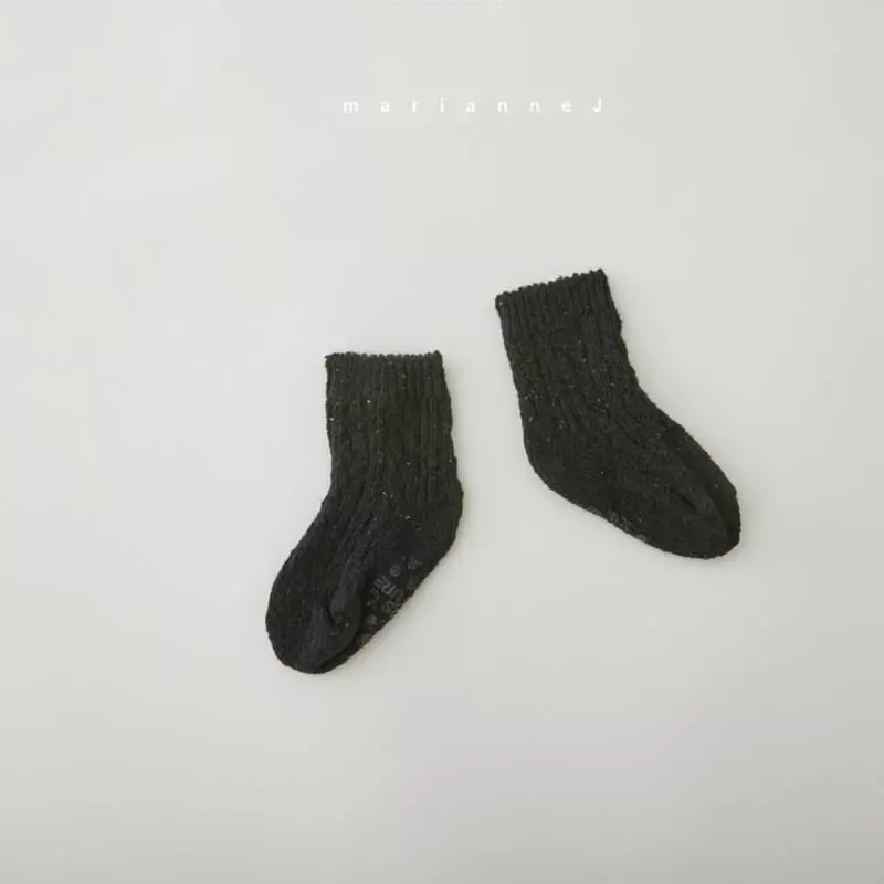 Mariannej - Korean Children Fashion - #kidsshorts - Dark Socks - 2