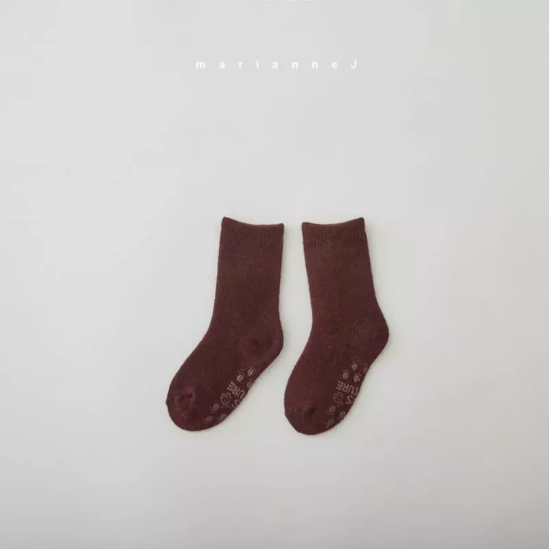 Mariannej - Korean Children Fashion - #kidsshorts - Natural Socks Socks