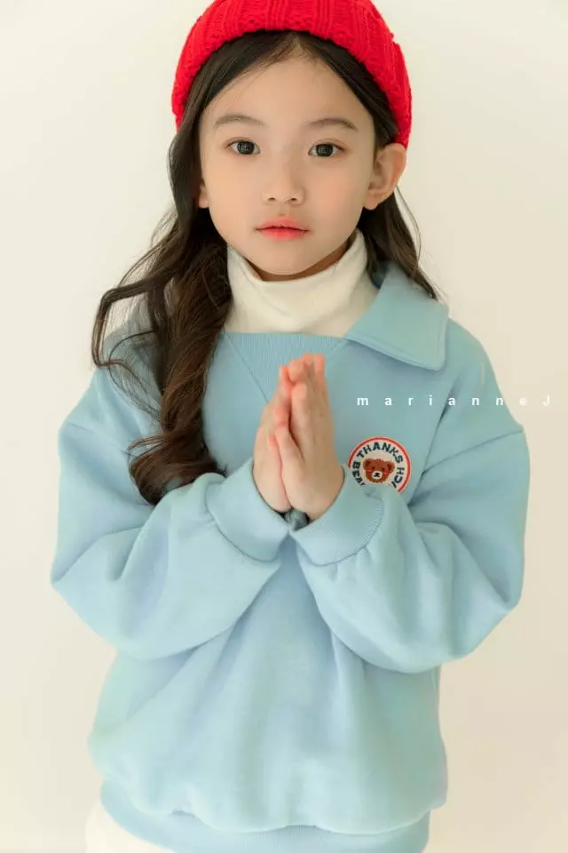 Mariannej - Korean Children Fashion - #kidsstore - Wapen Color Top Bottom Set - 3