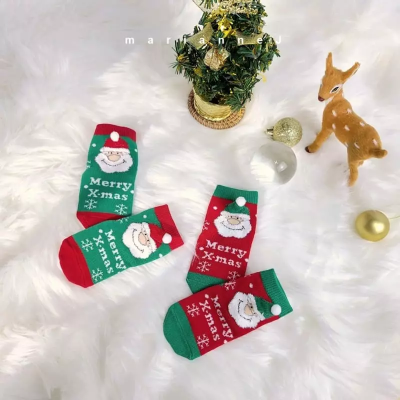 Mariannej - Korean Children Fashion - #littlefashionista - Luck Socks - 3