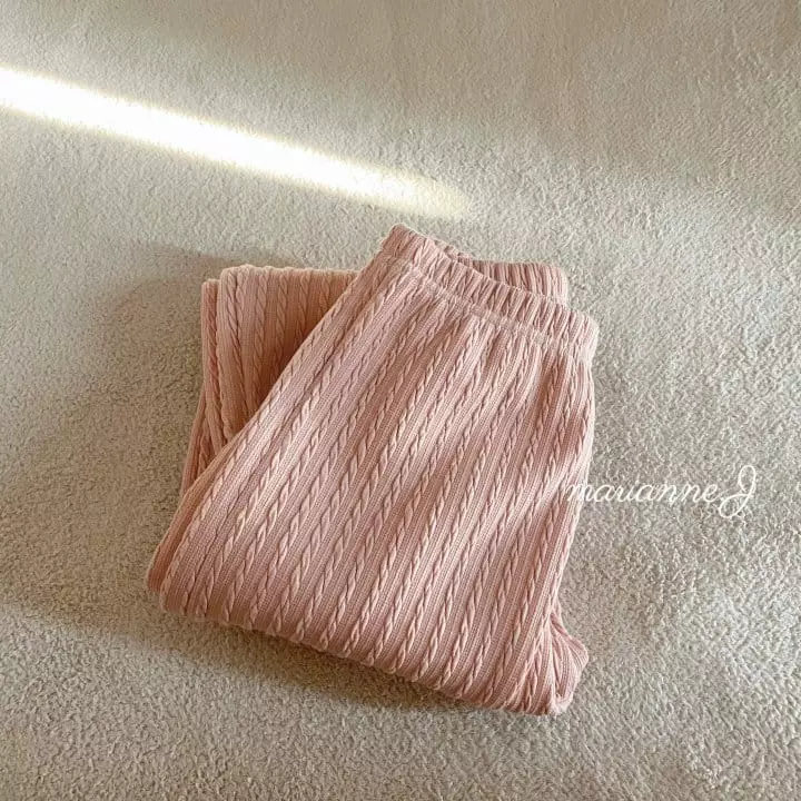 Mariannej - Korean Children Fashion - #littlefashionista - Twidt Knit Pants - 9