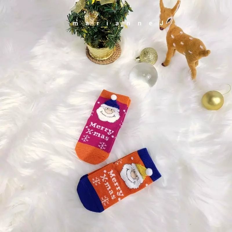 Mariannej - Korean Children Fashion - #littlefashionista - Luck Socks - 4