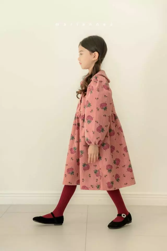 Mariannej - Korean Children Fashion - #littlefashionista - Rose One-piece - 4