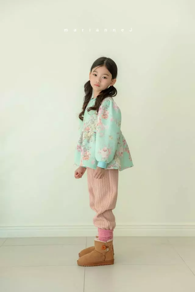 Mariannej - Korean Children Fashion - #magicofchildhood - Twidt Knit Pants - 10