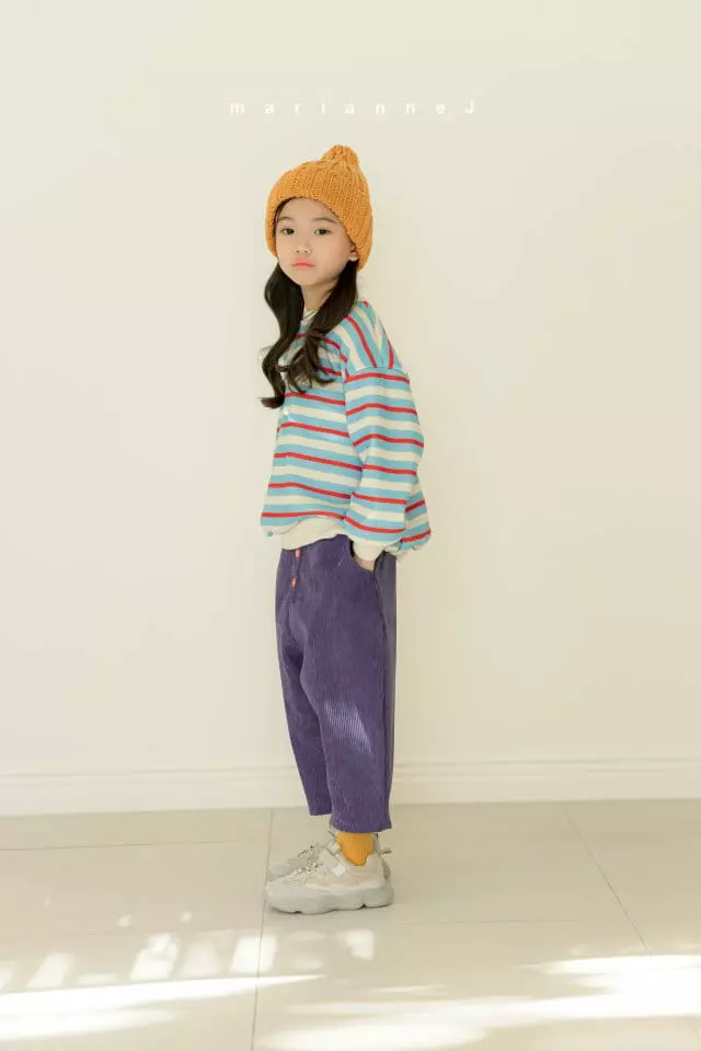 Mariannej - Korean Children Fashion - #prettylittlegirls - Button Rib Pants