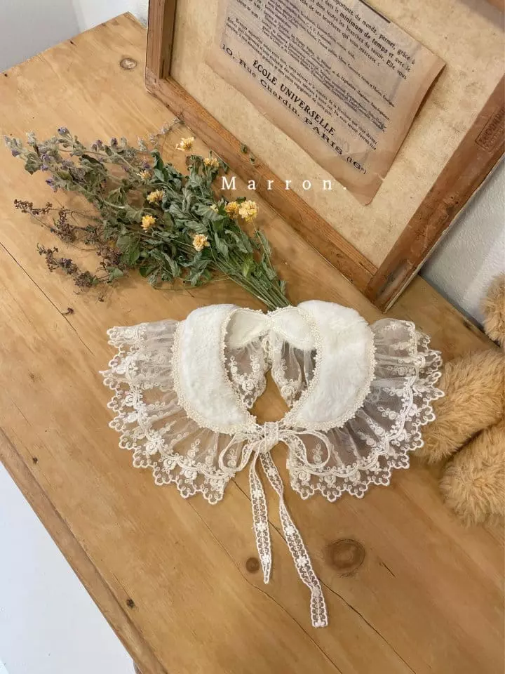 Marron Kid - Korean Baby Fashion - #babyfashion - Snow Flower Cape