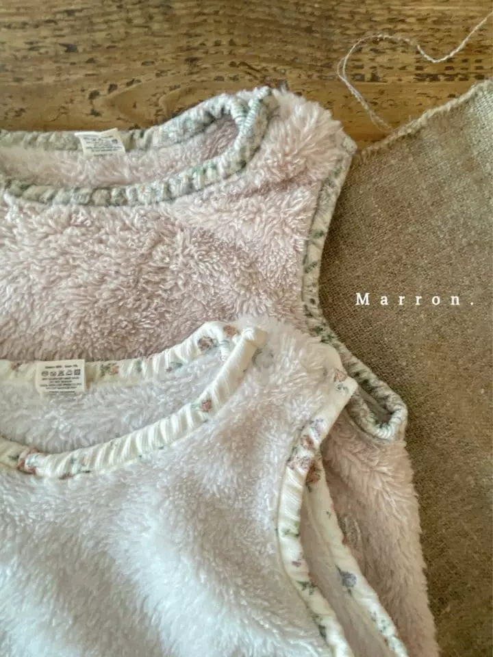 Marron Kid - Korean Baby Fashion - #babyfever - Bebe Sleep Vest - 4