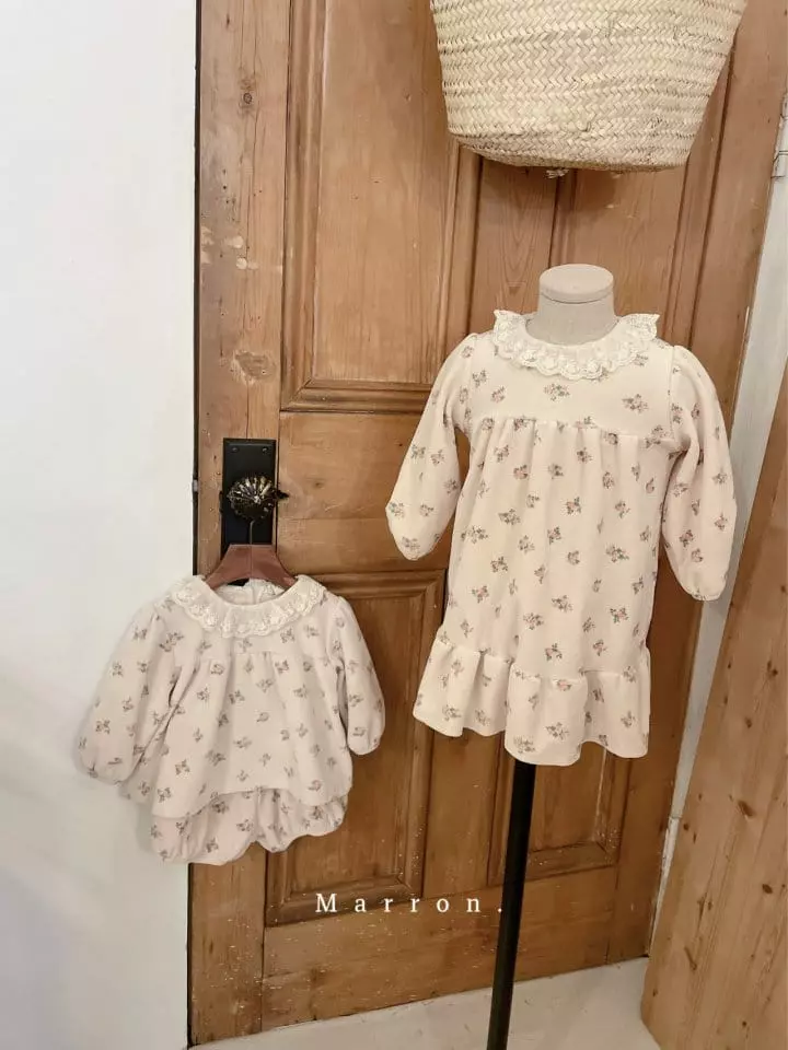 Marron Kid - Korean Baby Fashion - #babywear - Bebe Romance Blouse - 7