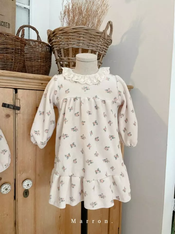 Marron Kid - Korean Children Fashion - #fashionkids - Romance One-piece