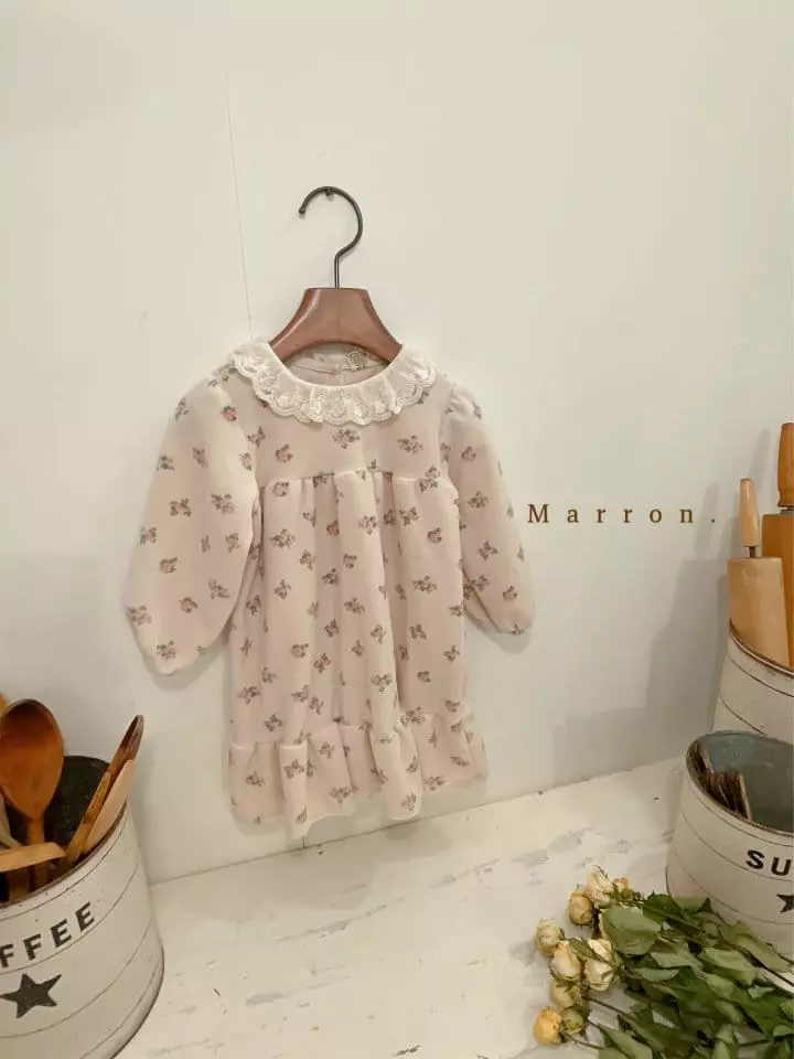 Marron Kid - Korean Children Fashion - #kidsstore - Romance One-piece - 4