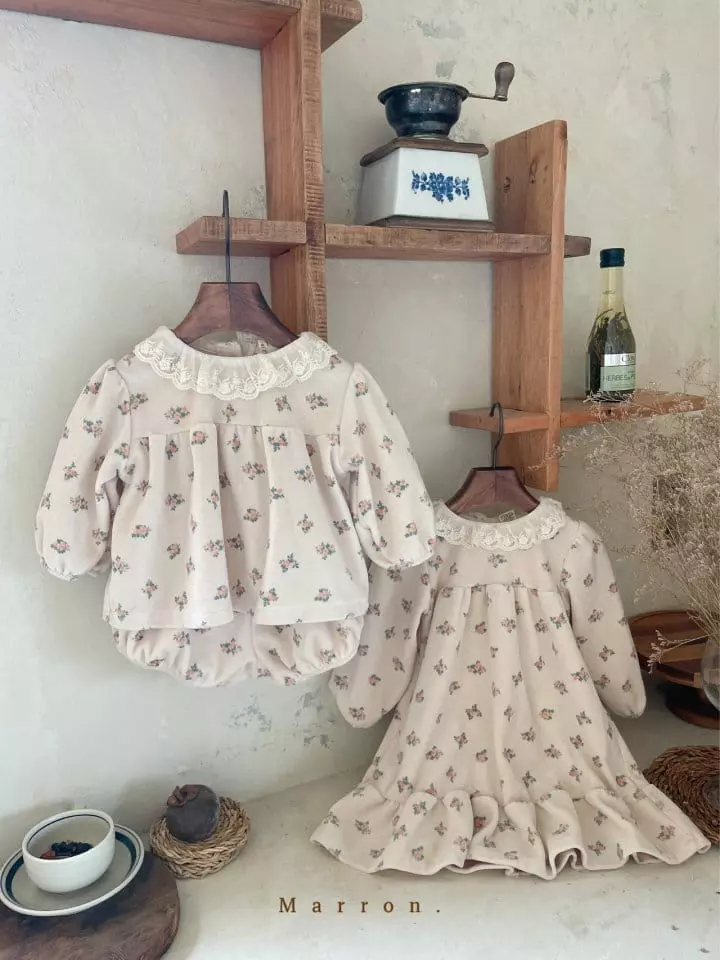 Marron Kid - Korean Children Fashion - #magicofchildhood - Romance One-piece - 7