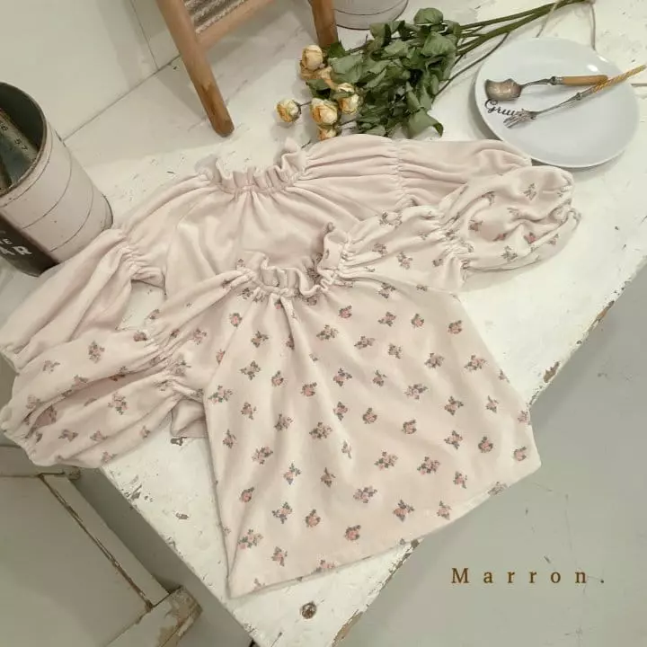 Marron Kid - Korean Children Fashion - #stylishchildhood - Romance Blouse - 10