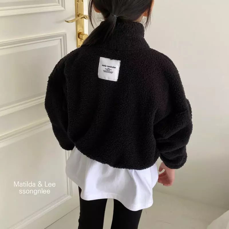 Matilda & Lee - Korean Children Fashion - #Kfashion4kids - Boa Label Jumper - 11