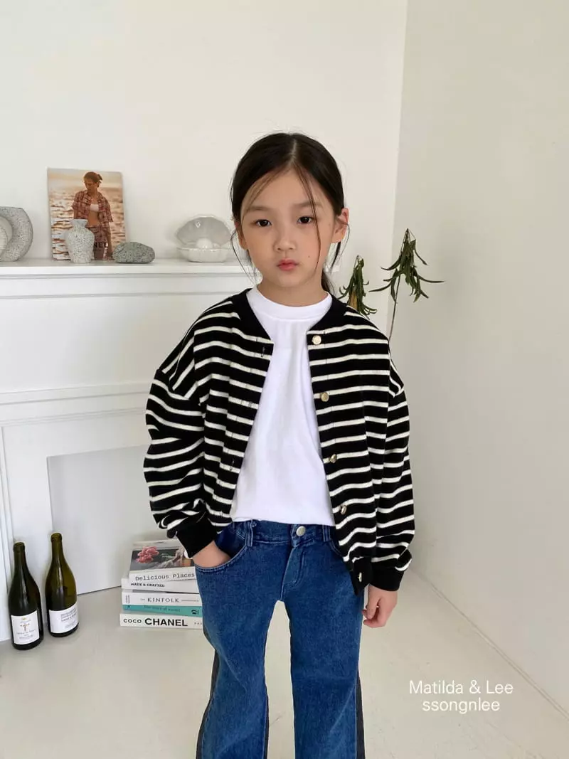 Matilda & Lee - Korean Children Fashion - #Kfashion4kids - Stripes Cardigan - 10