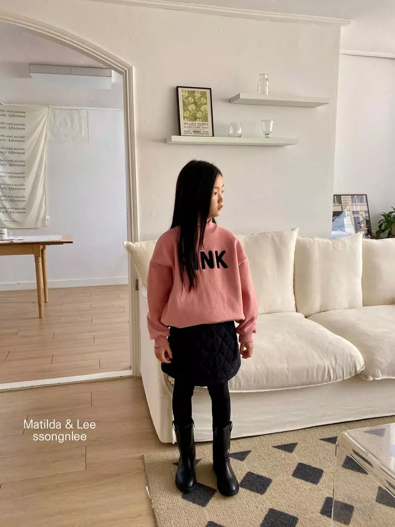 Matilda & Lee - Korean Children Fashion - #Kfashion4kids - Quilting Skirt Leggings - 6