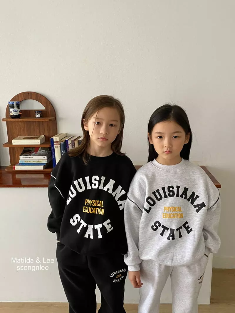 Matilda & Lee - Korean Children Fashion - #childofig - Pping Stripes Set - 5