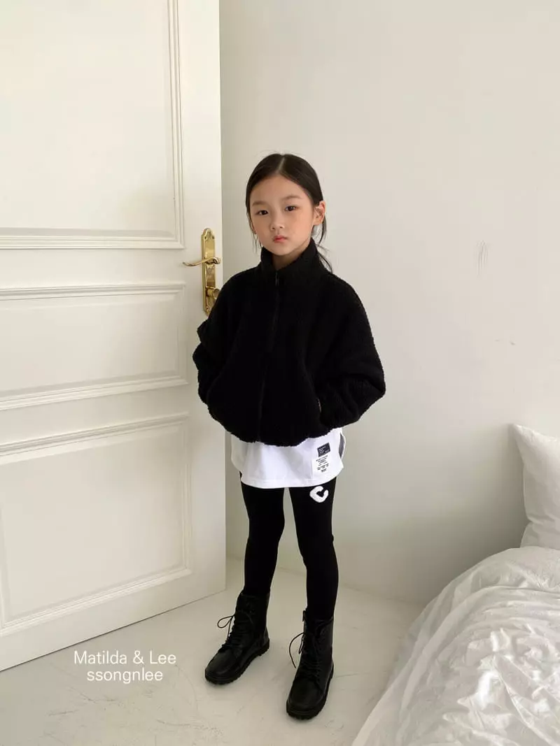 Matilda & Lee - Korean Children Fashion - #childofig - Boa Label Jumper - 3