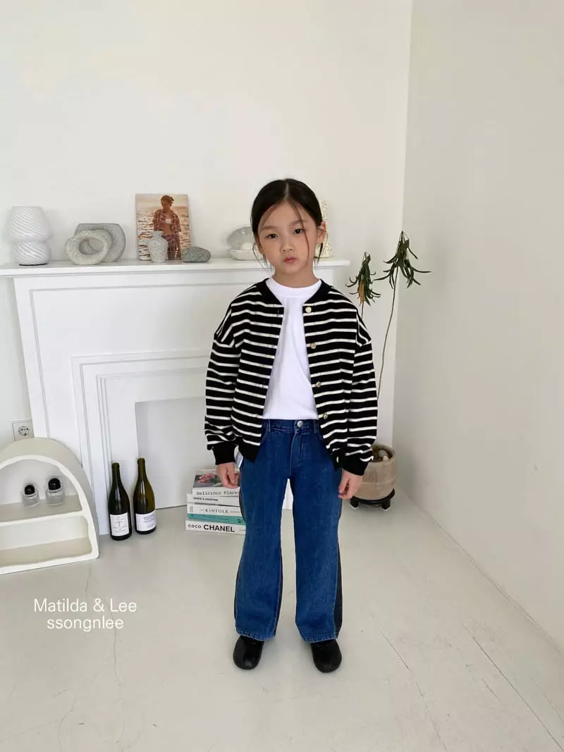 Matilda & Lee - Korean Children Fashion - #childofig - Stripes Cardigan - 2