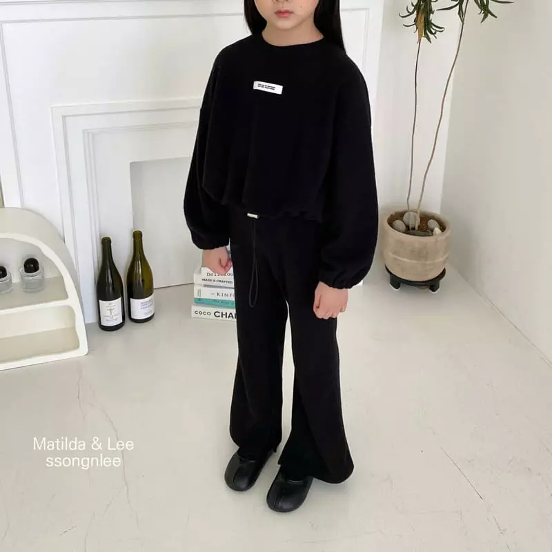 Matilda & Lee - Korean Children Fashion - #childrensboutique - Label Rib Set - 8